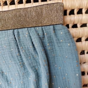 Jupe courte EUCALYPTUS POIS- hauteur 38(S/M)