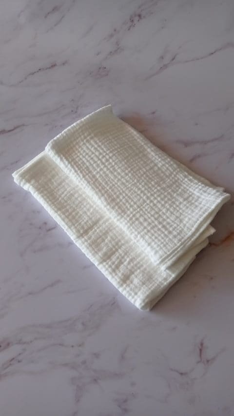 Serviette de table - coquille d'oeuf
