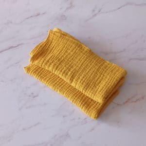 Serviette de table - moutarde