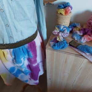 JUPE Courte Tie and Dye (taille M)
