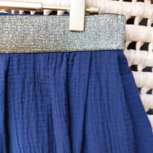 Jupe longue Bleu Marine S/M Hauteur 70cm